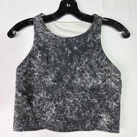 lululemon athletica Tops - Lululemon Invigorate Training Tank Top Denim Wash Print White Opal Multi